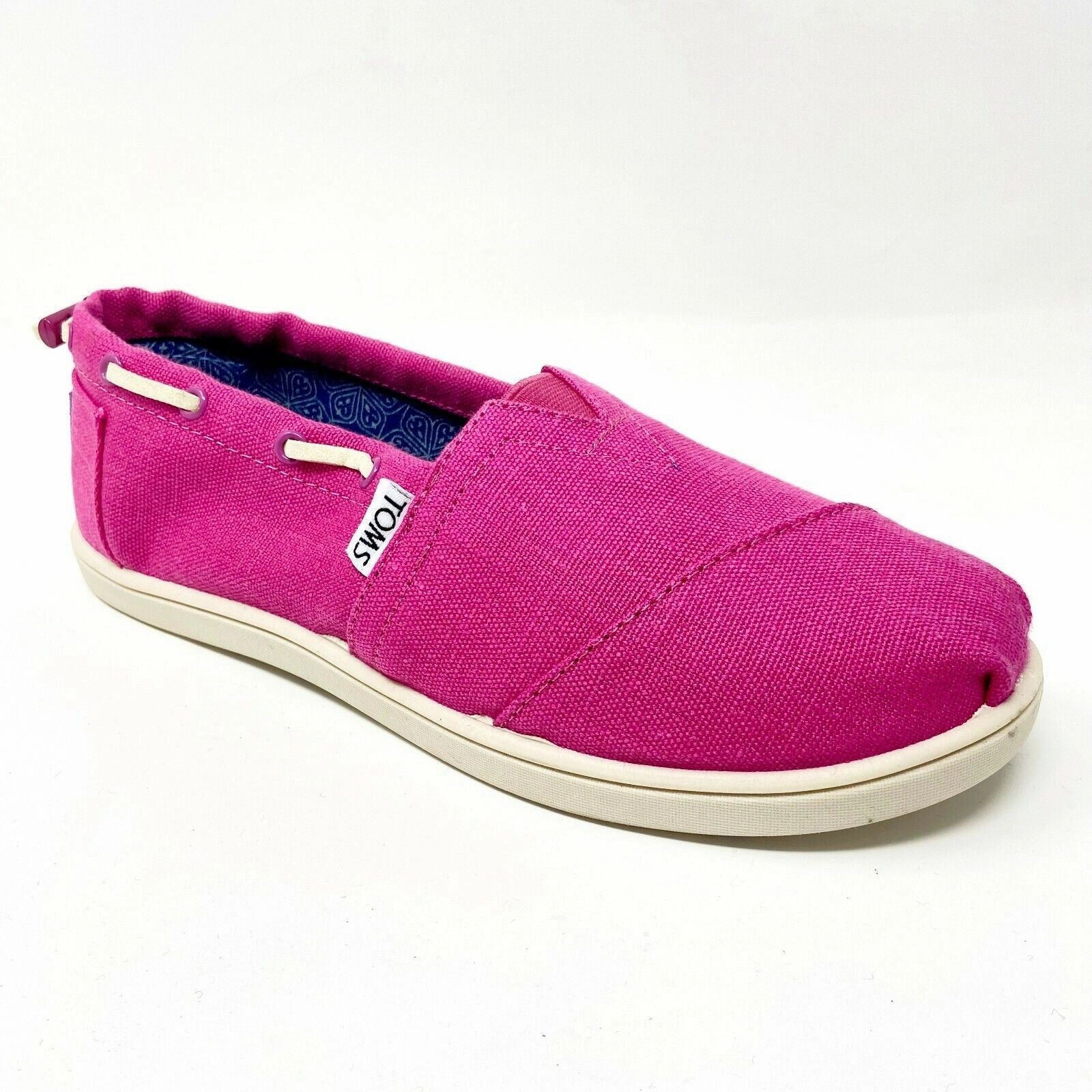 Toms Classics Earthwise Cranberry Youth Slip On Casual Flat Shoes Fitness Sports Running & Walking Shoe Store Good