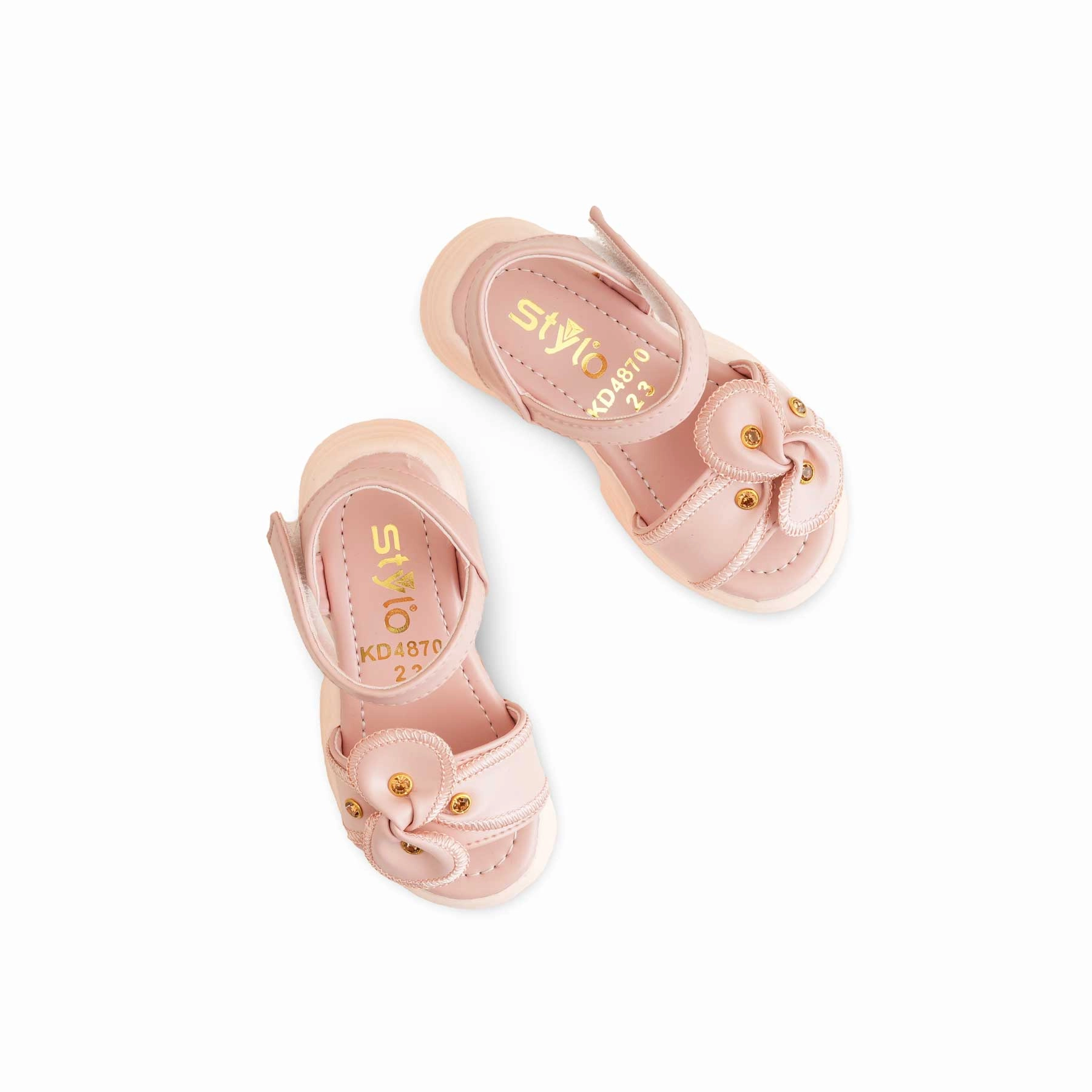 Resort Costa Rica Girls Pink Formal Sandal KD4870