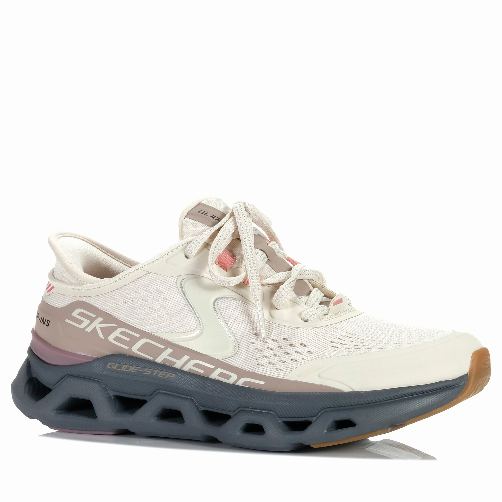 Skechers Slip-Ins: Glide-Step Altus 150510 Natural Grey For Seniors Walking