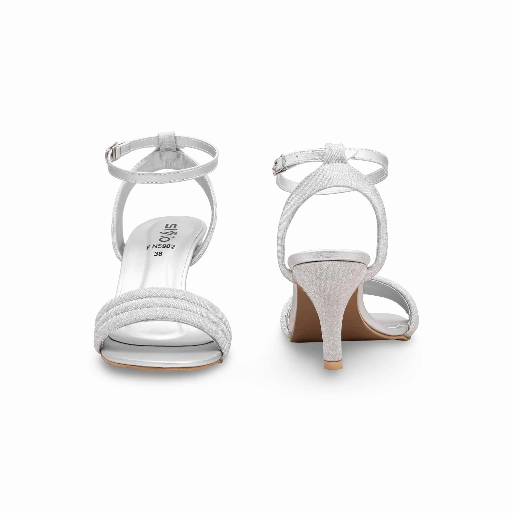 Stride Rite Sandals Silver Women Fancy Sandal FN5902