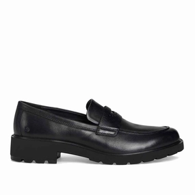 Flat Bottom Soccer Shoes Metropole Classic Black Loafer