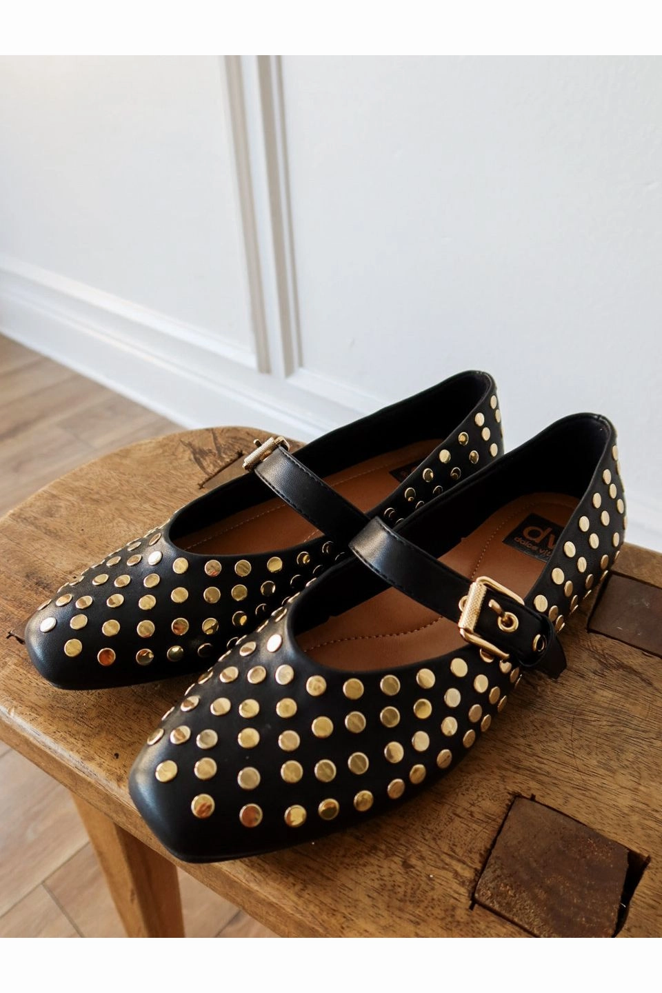 Mulaney Studded Flats Good Running Shoes For Flat Feet And Weak Ankles