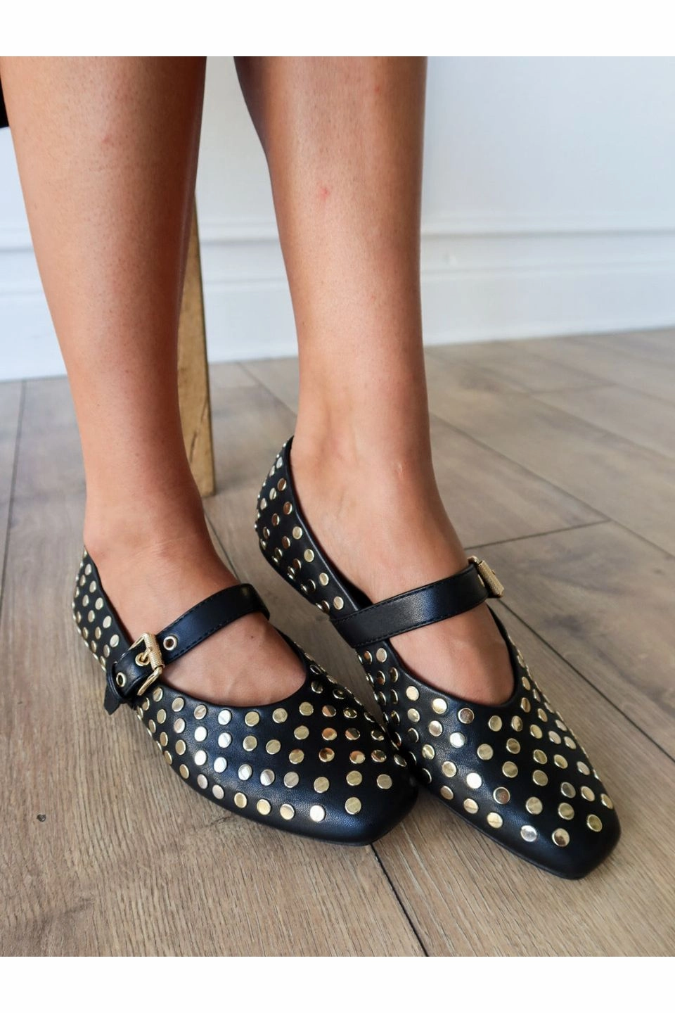 Slingback Flat Shoes Mulaney Studded Flats