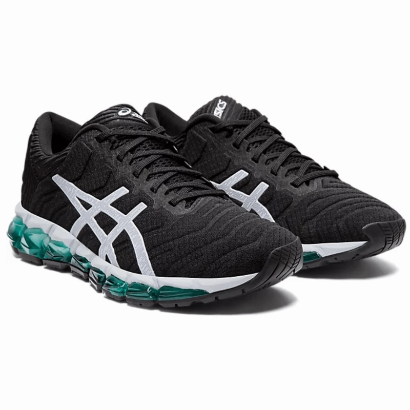 Asics Gel Nyc Shoe Women's Asics Gel-Quantum 360 5 Black/Piedmont Grey (Sea Glass)