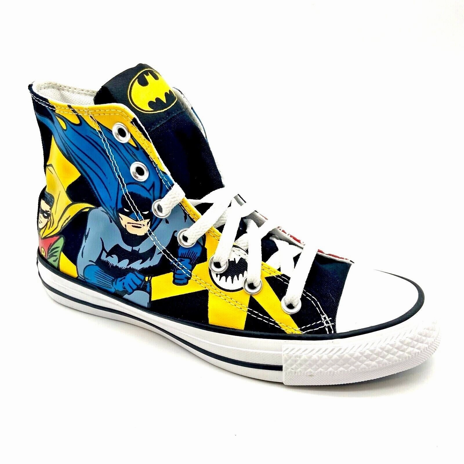 Converse CTAS Hi DC Comics 80 Years Batman Robin Mens Casual Shoes 167304F Shoes Casually Crossword