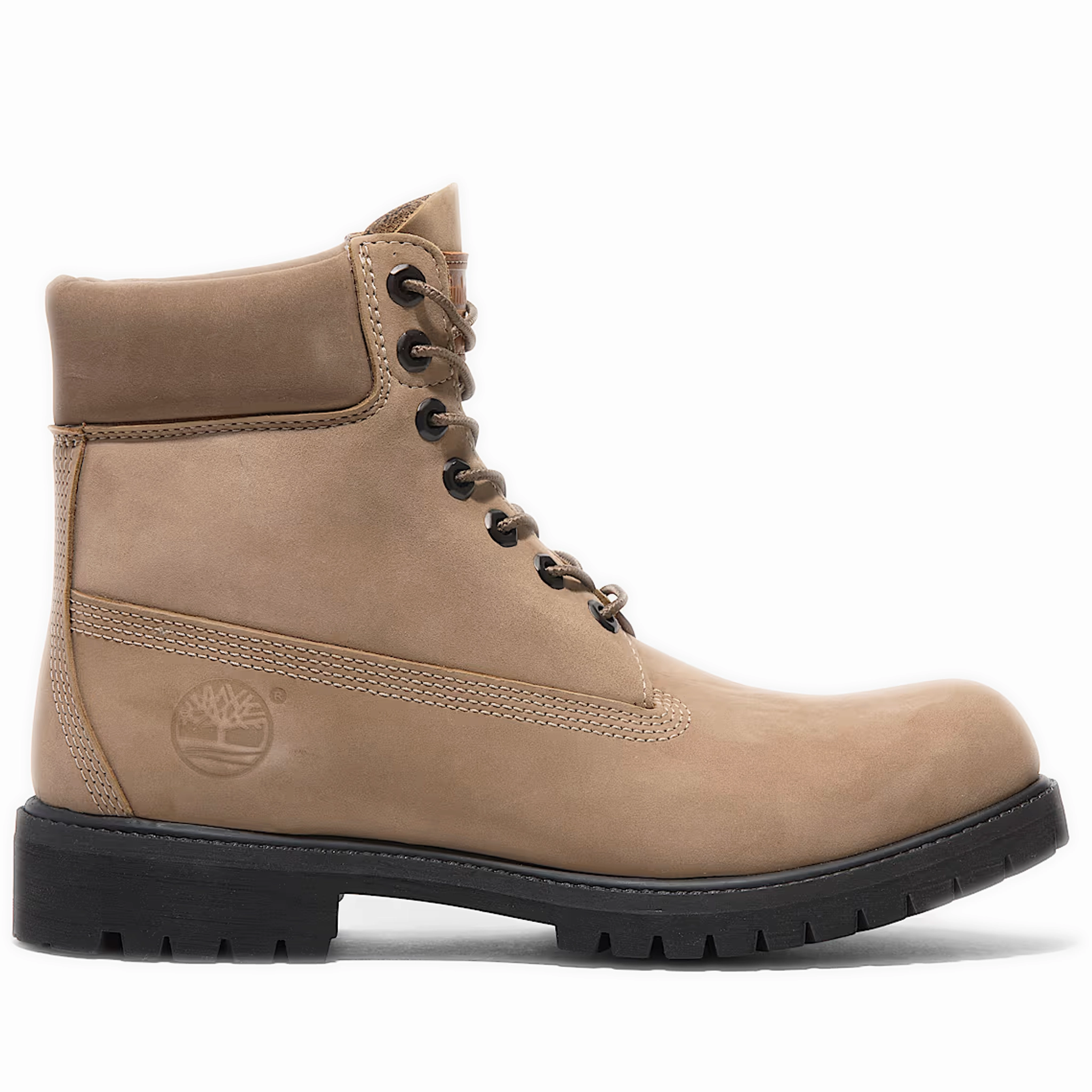Men's Timberland Premium 6-Inch Waterproof Boot - Beige Nubuck Waterproof Diving Shoes