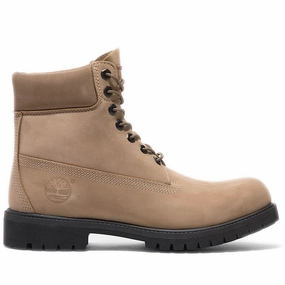 Men's Timberland Premium 6-Inch Waterproof Boot - Beige Nubuck Cloudvista Waterproof Trail Running Shoe