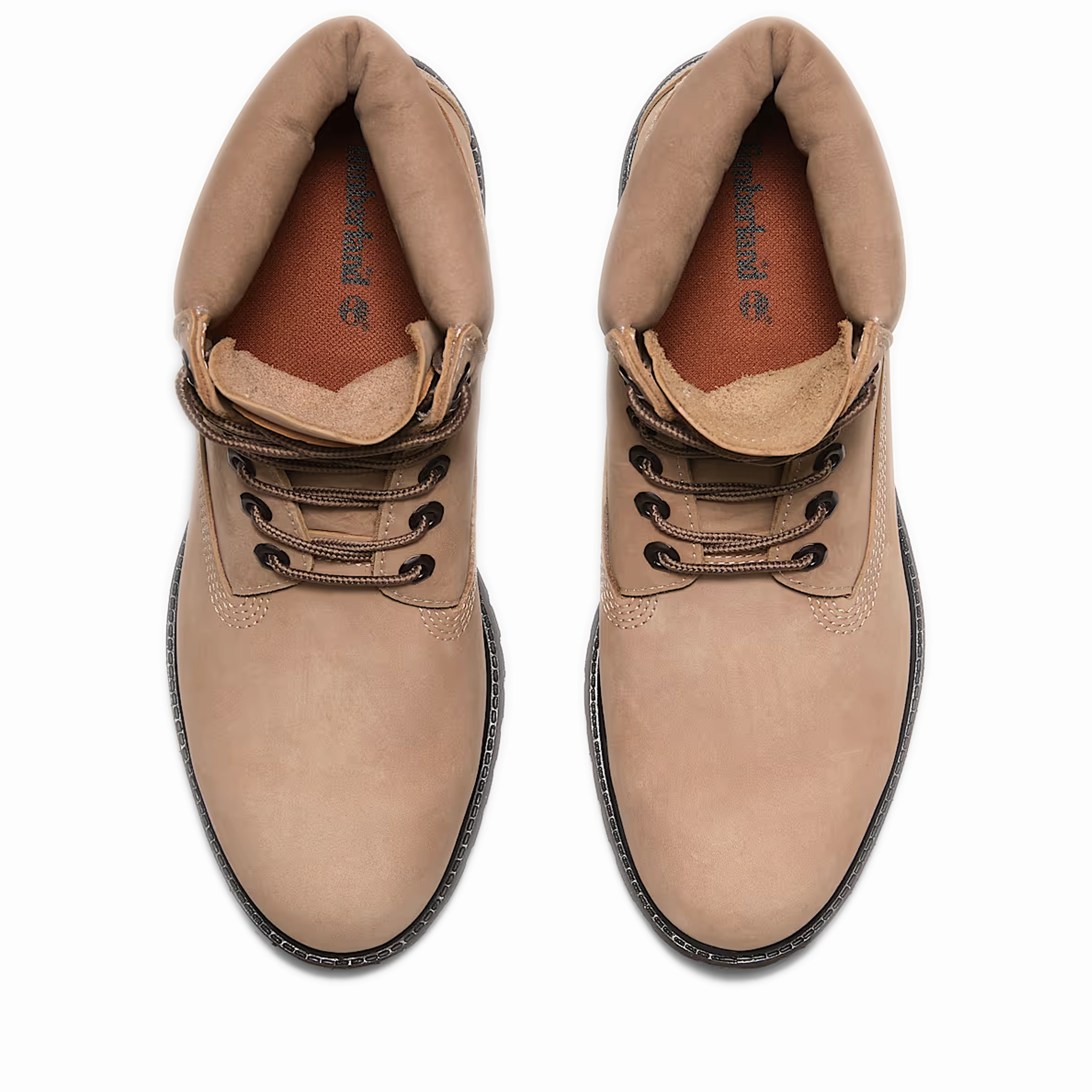 Men's Timberland Premium 6-Inch Waterproof Boot - Beige Nubuck Waterproof Shoes Swimming