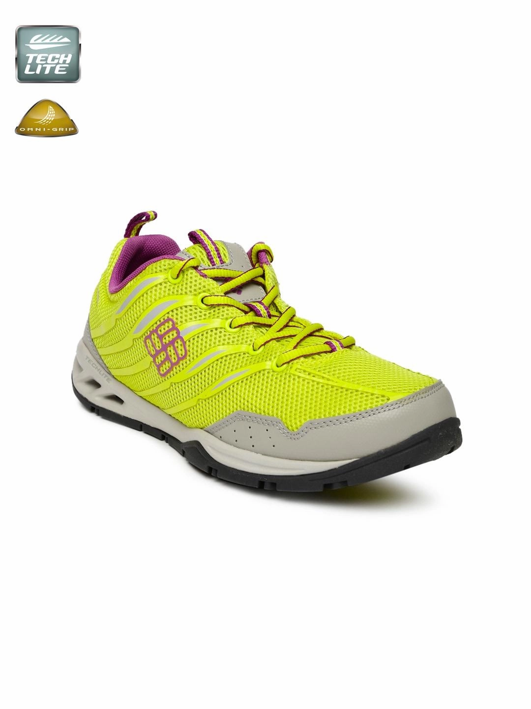 Flat Foot Walking Columbia Women Yellow DRAINMAKER FLY