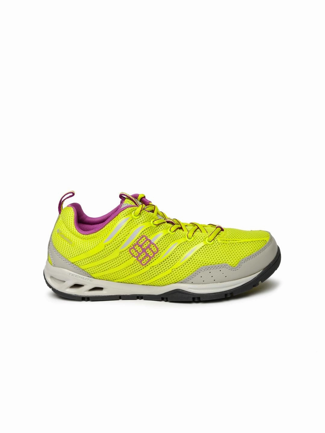 Columbia Women Yellow DRAINMAKER FLY Walk In Their