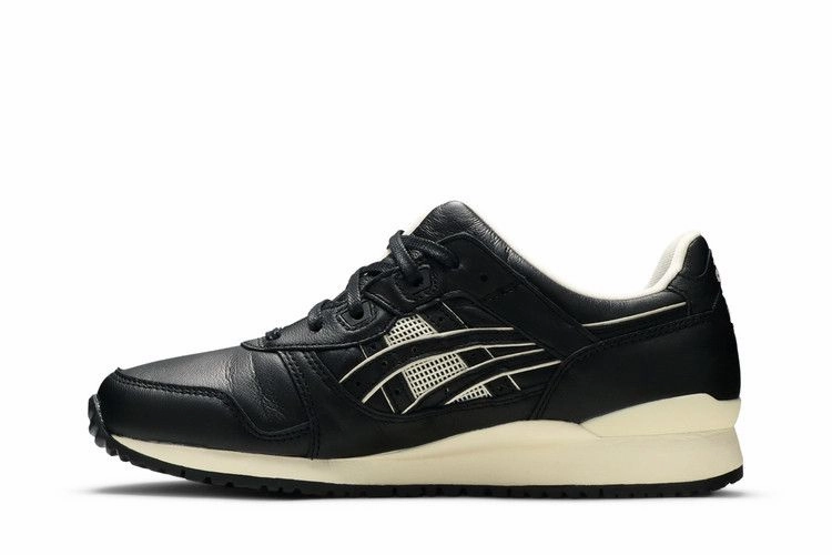 ASICS Gel-Lyte III Black Leather Asics Gel Stability Shoe