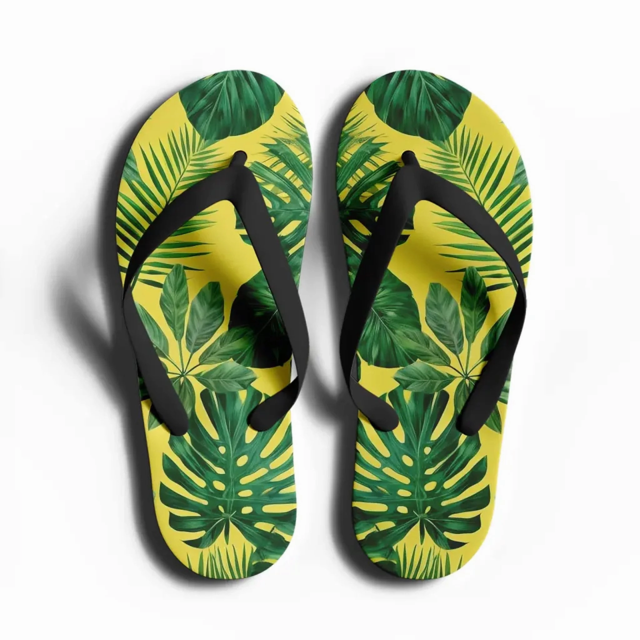 Fashioned Flip Flops Personalized Summer Fashion Flip Flop, Custom Stylish Slippers, Durable Flip Flop