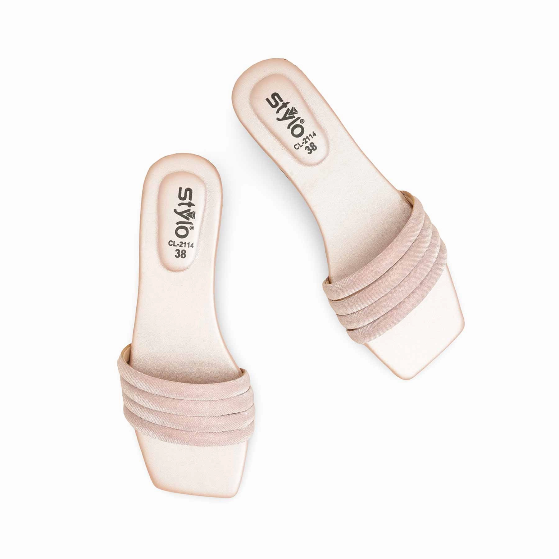 House Shoes Slippers Pink Casual Slipper CL2114