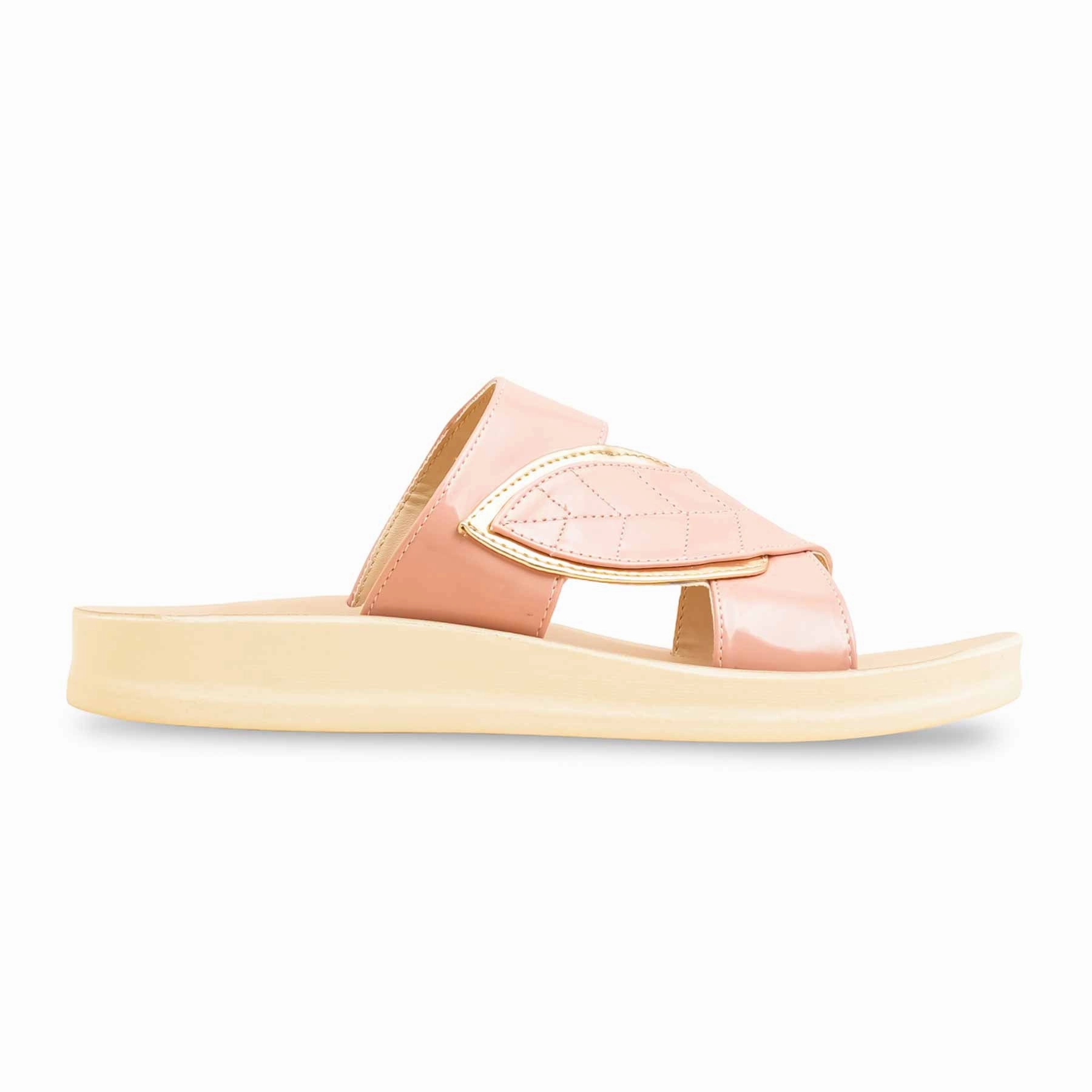 Shoe Zone Flat Shoes Pink Casual Softy For Women CL5504