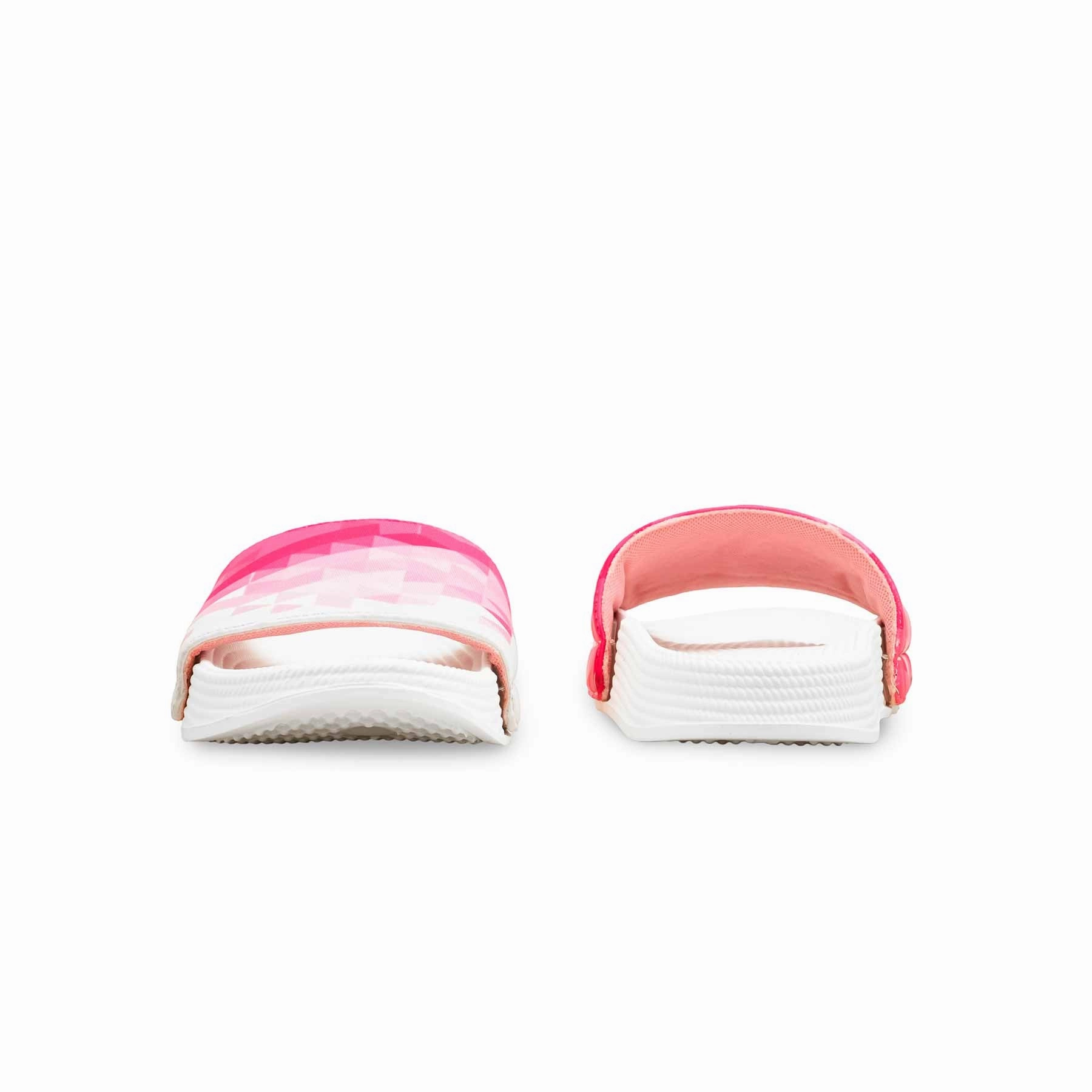 Laser Cut Flat Shoes Pink Casual Softy For Women CL9366