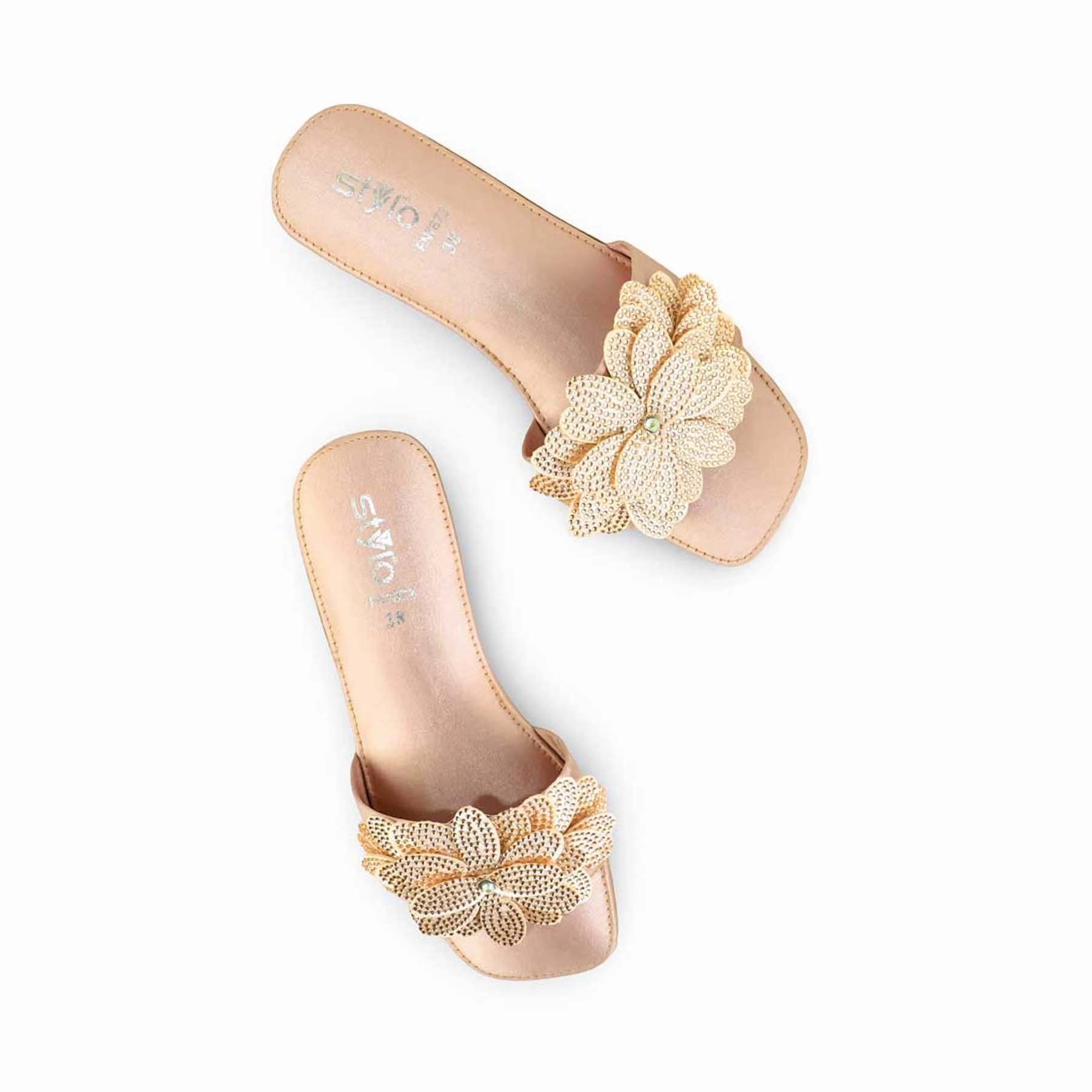 Qvc Slippers Pink Fancy Slipper FN7873