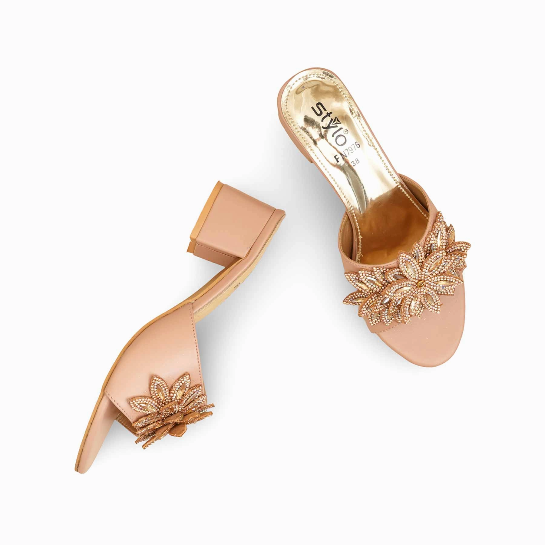 Pink Fancy Slipper For Ladies FN7976 Slides