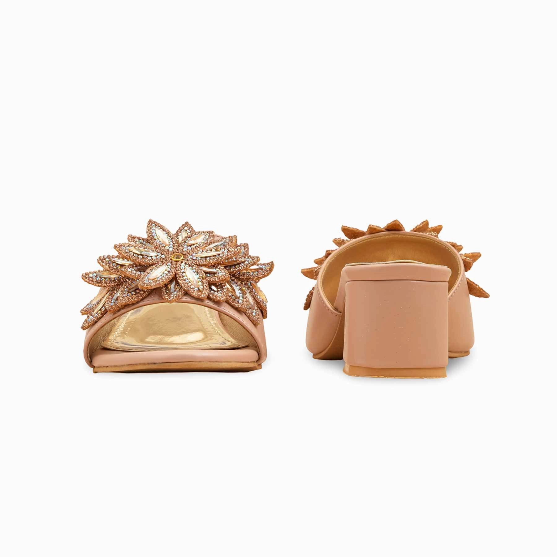 Pink Fancy Slipper For Ladies FN7976 Sheepskin Slippers Clearance