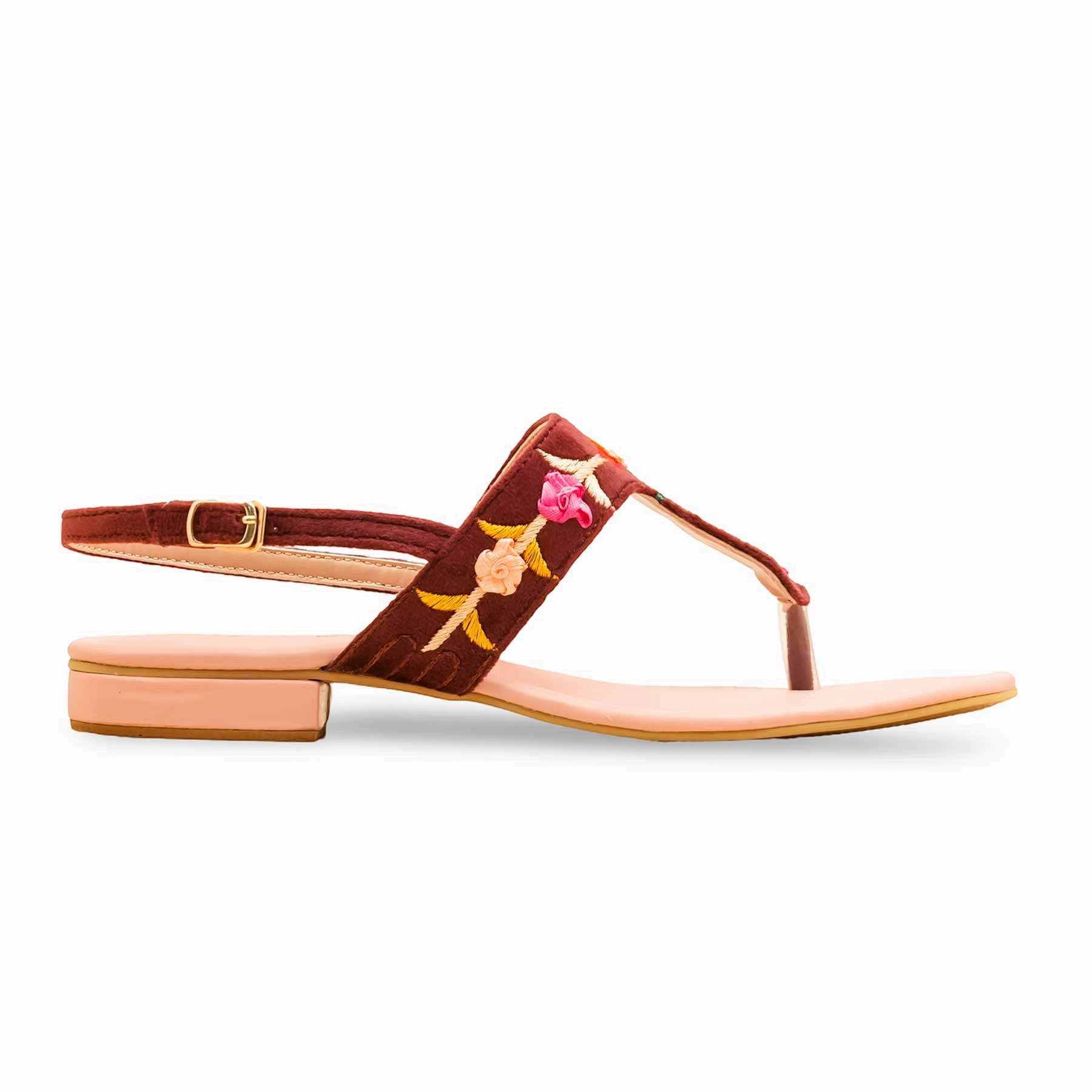 Sezane Sandals Pink Formal Sandal For Women EC3185