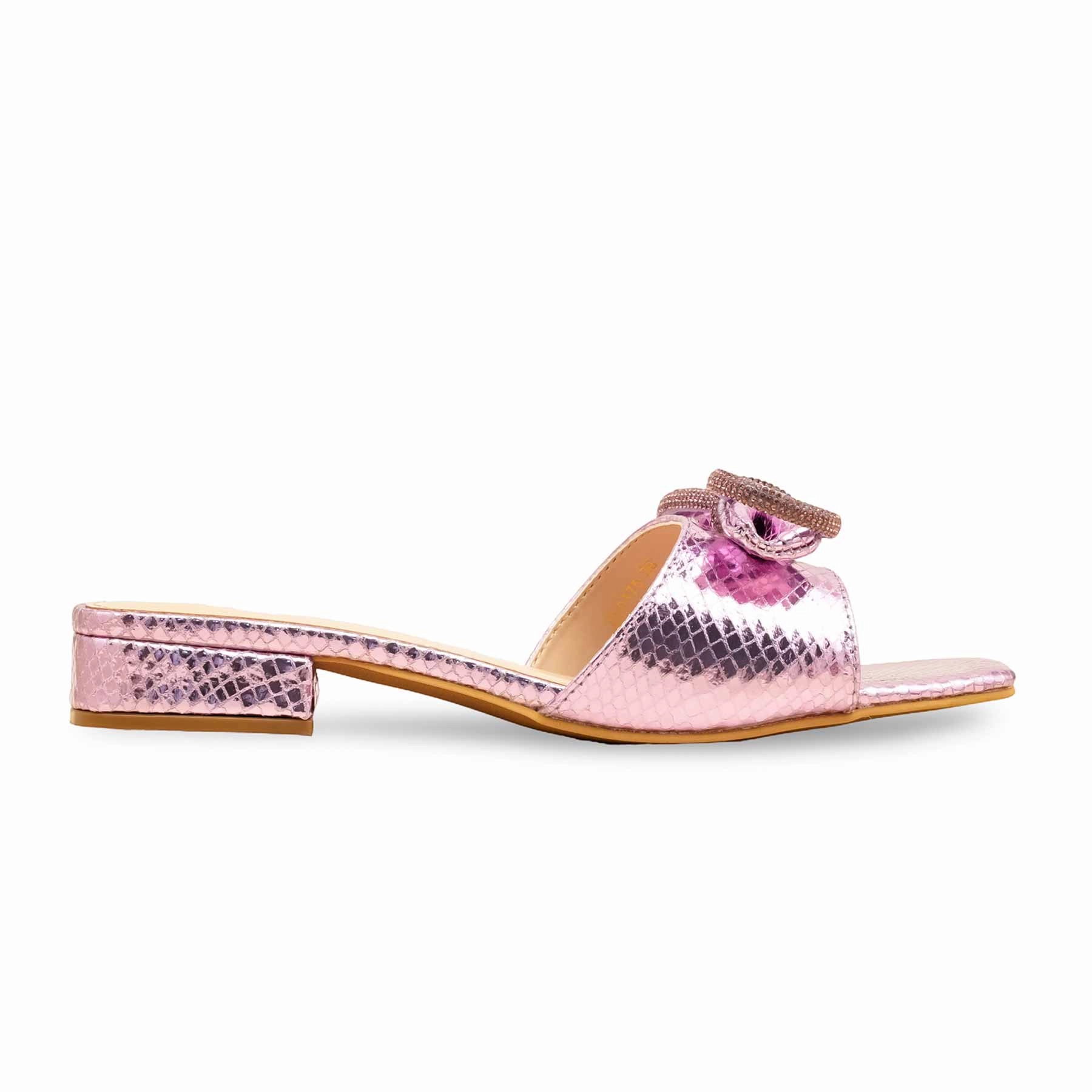 Slippers Denim Pink Formal Slipper For Women FRS006