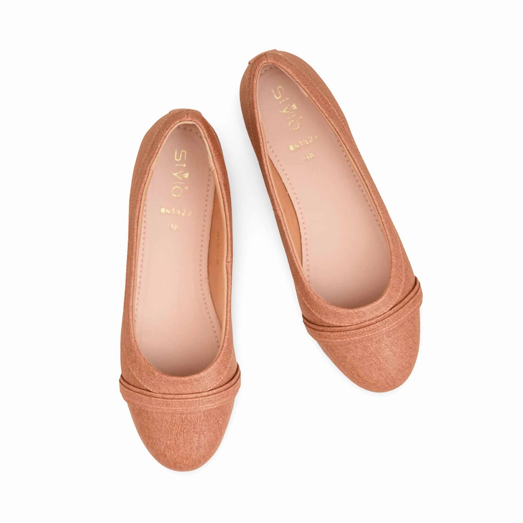 Pink Women Pumps WN1323 Uniqlo Flat Shoes