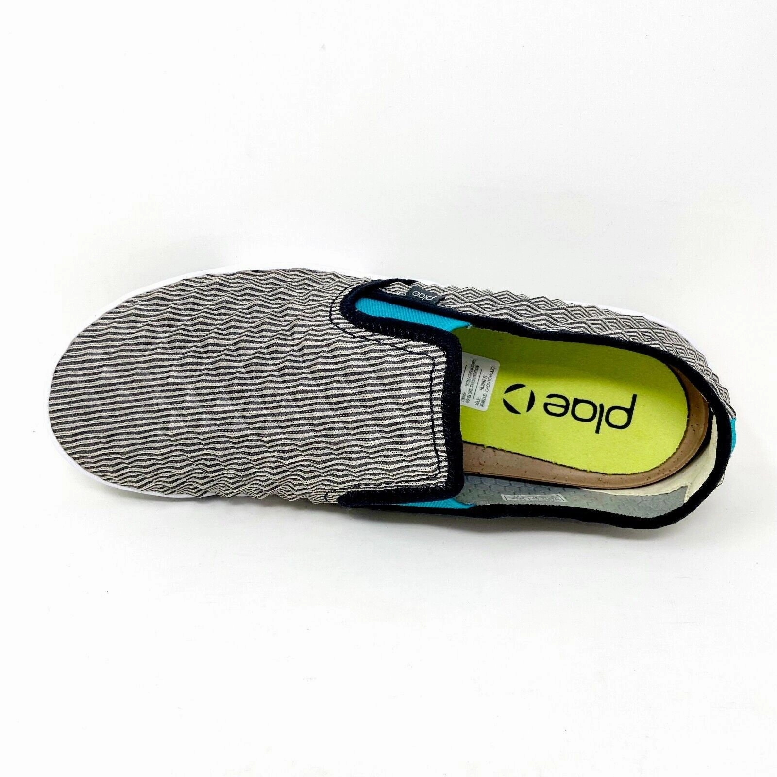 Plae Marten Tourmaline Quartz Black White Mens Casual Slip On Shoes 547210 019 For Men Casual