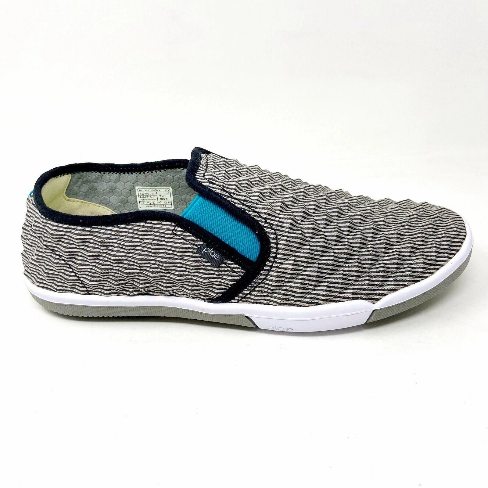 Best Casual Shoes For Plantar Fasciitis Plae Marten Tourmaline Quartz Black White Mens Casual Slip On Shoes 547210 019
