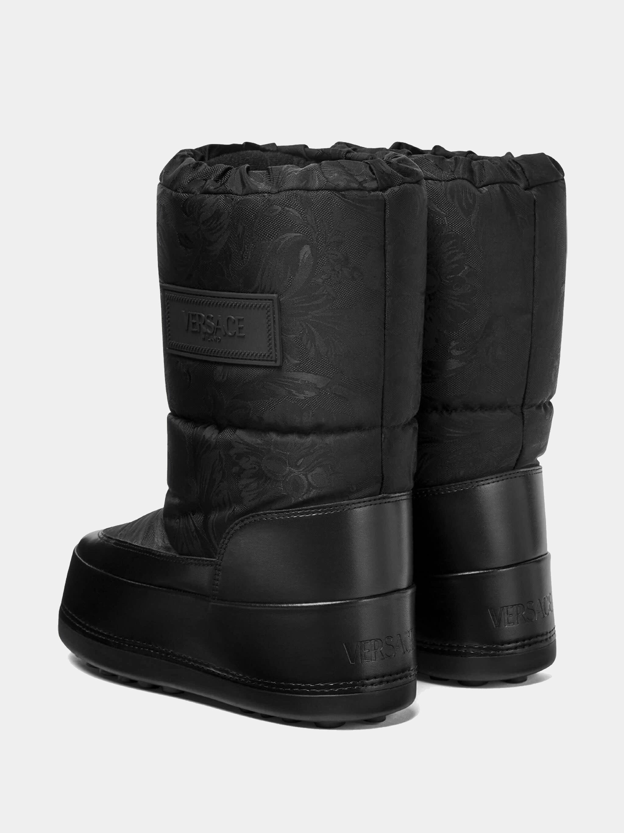 Steel Toed Work Boots VERSACE - Women Nylon Fabric Boots