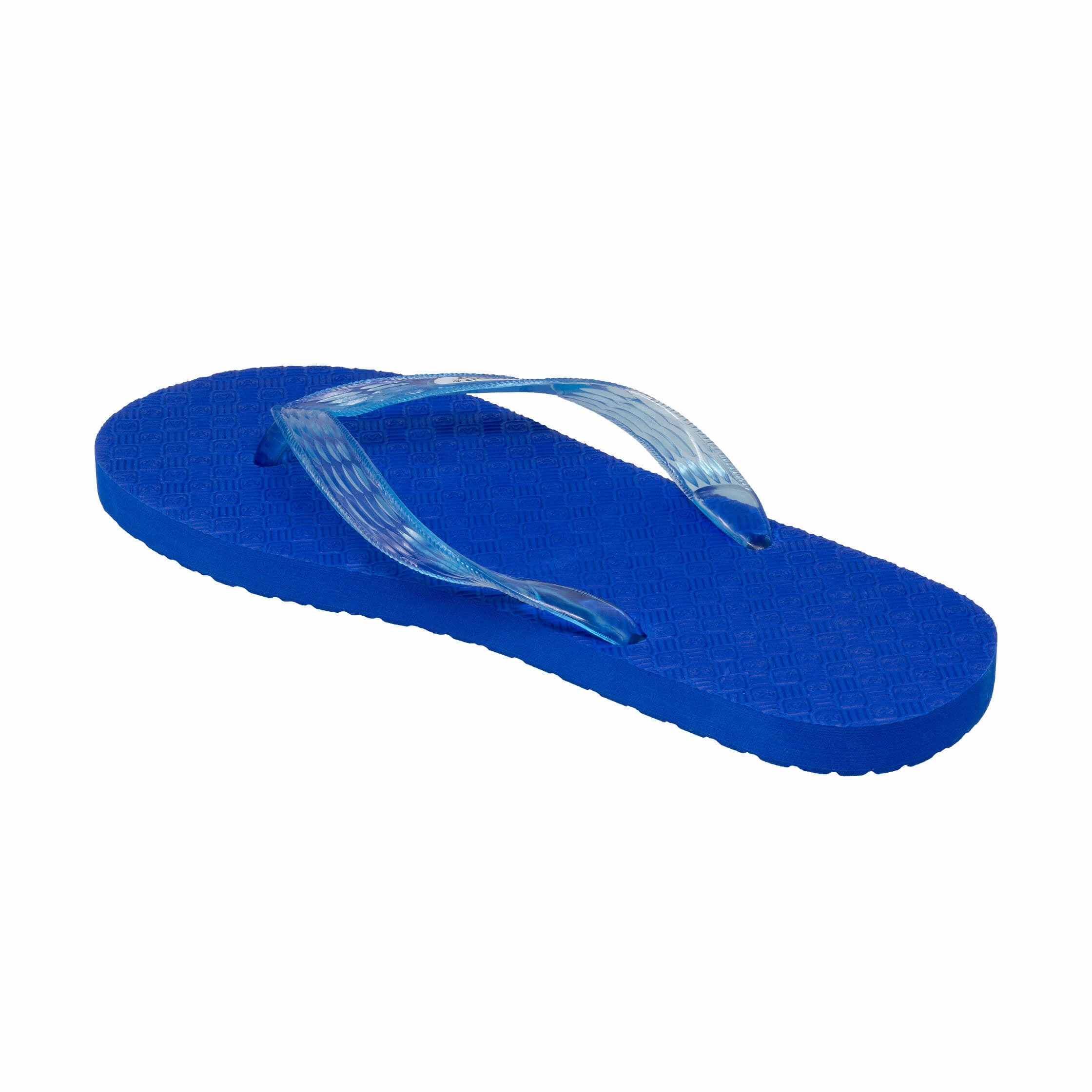 Flip Flops Maui Blue Platform Men's Translucent Turquoise Strap Slippah