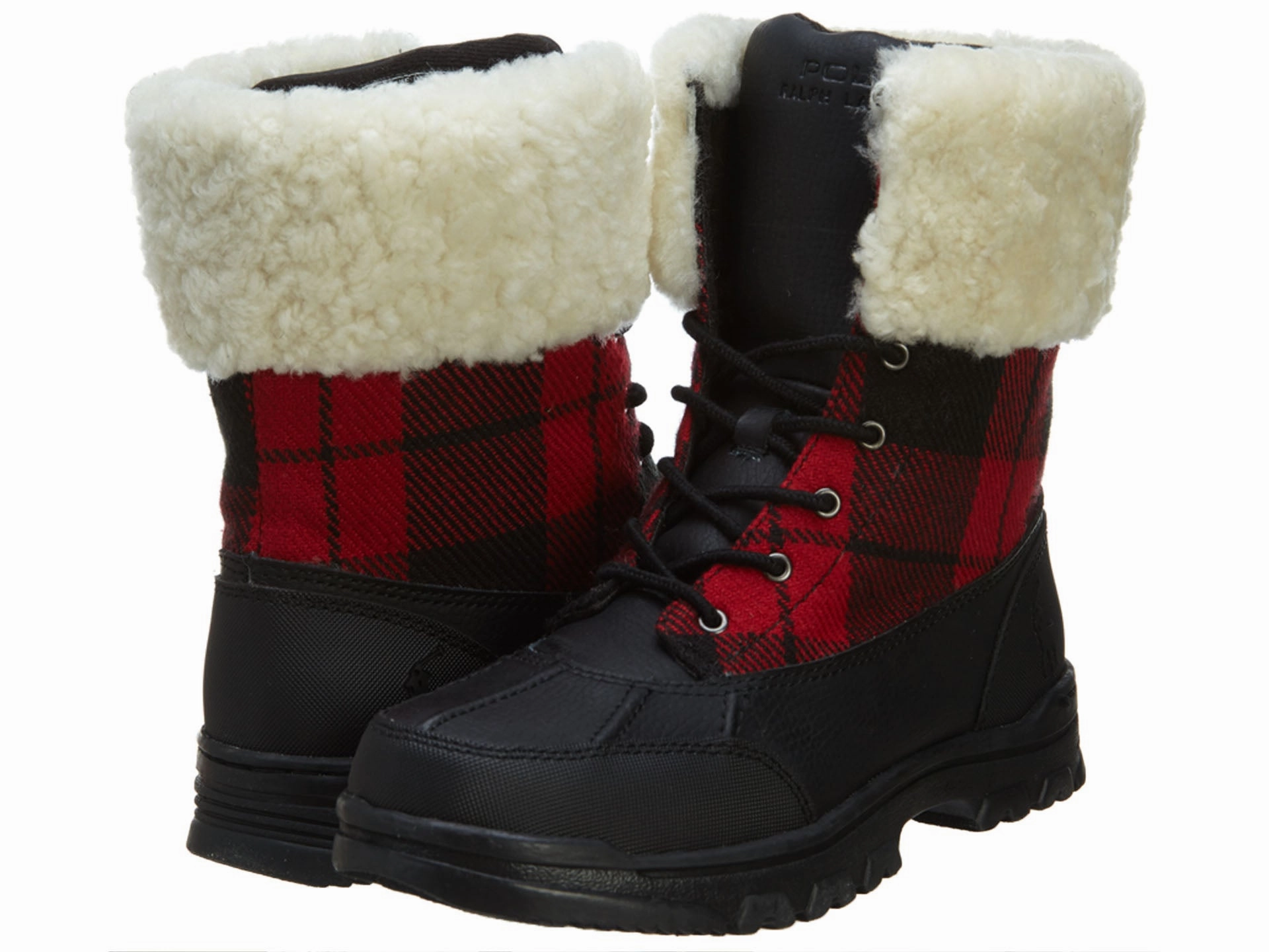 Polo Ralph Lauren Quinta Big Kids Style # 97352 GS Bow Boots