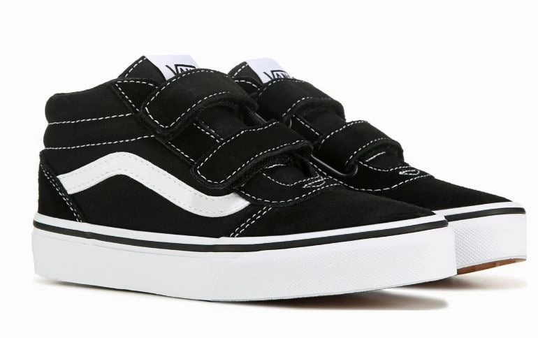 Skate Shoe Size Vans Td Ward Mid V (Suede/Canvas)