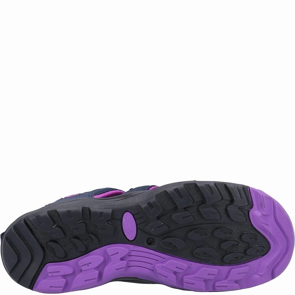 Marshfield Recycled Sandals Navy/Berry Shoes Arch Support Walking