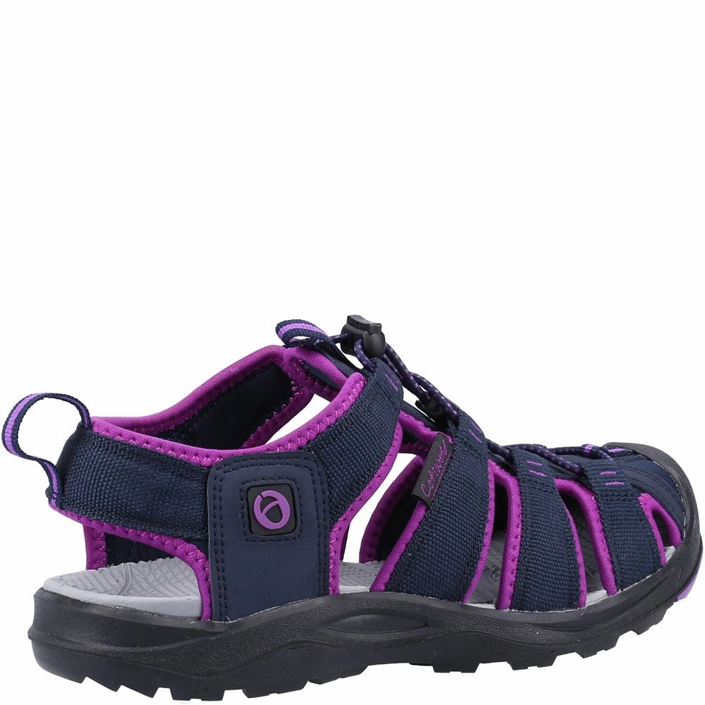 Marshfield Recycled Sandals Navy/Berry Walking Business Shoes
