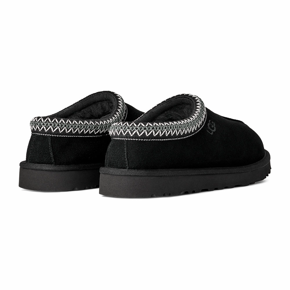 Tasman II Mens Fluffy Back Strap Slippers