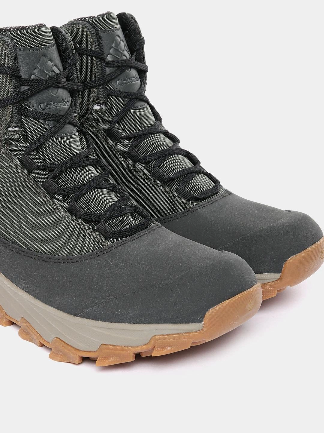 Columbia Men Green EXPEDITIONIST PROTECT OMNI-HEAT Waterproof Stylish Winter Shoes