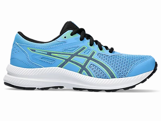 Asics Contend 8 GS Kid's - waterscape/black Asics Reflex Wrestling Shoes