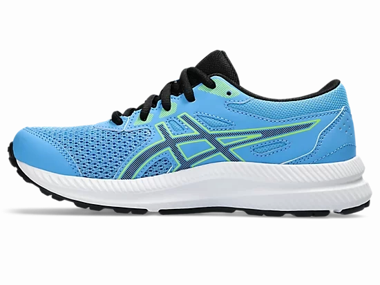 Most Comfortable Shoes Asics Asics Contend 8 GS Kid's - waterscape/black