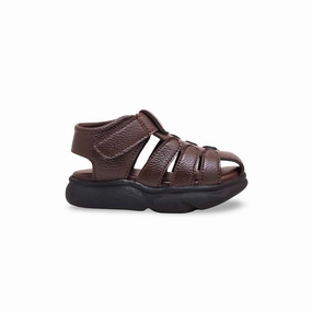 Boys Brown Formal Sandal KD9998 Sandals Wedding Price List