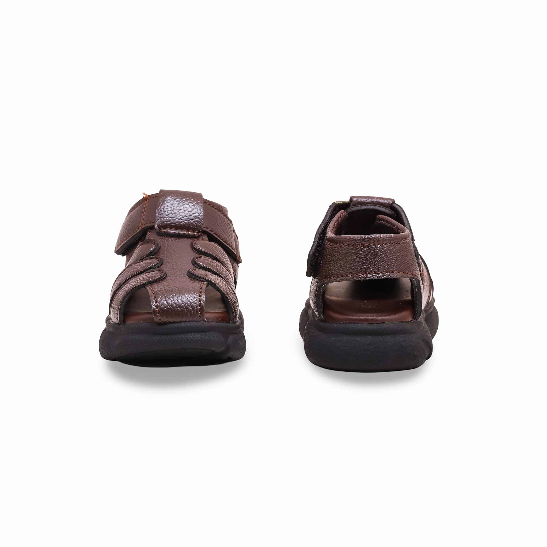 Boys Brown Formal Sandal KD9998 St Vincent And The Grenadines Sandals