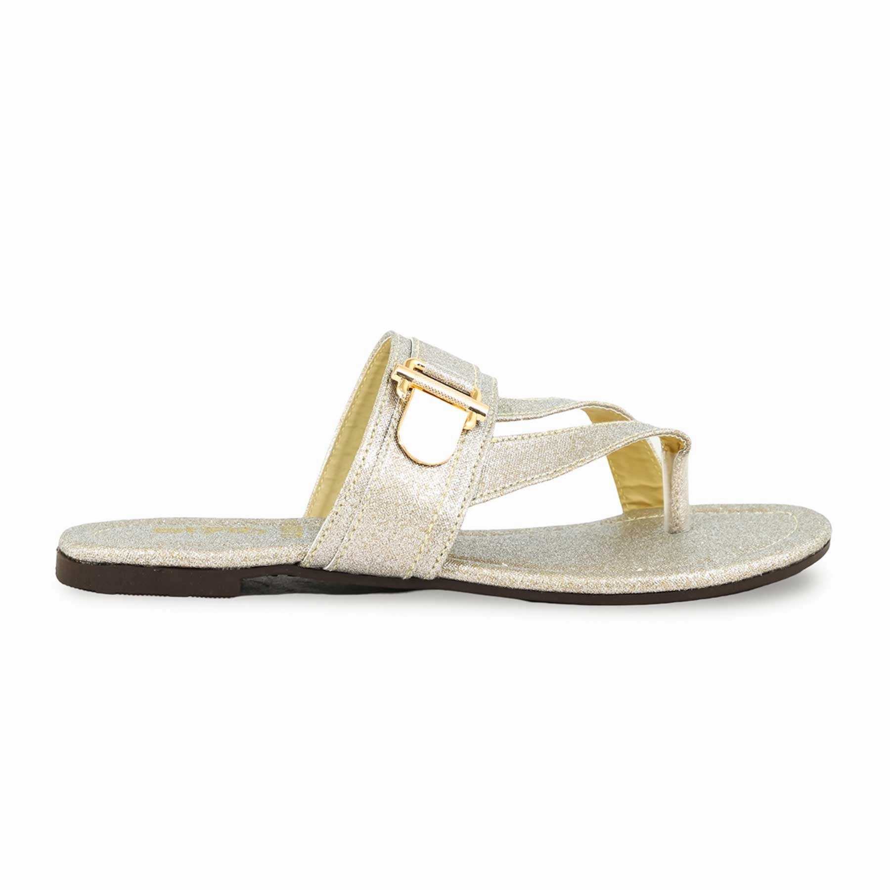 Golden Casual Women Chappal CL1925 Quirky Flat Shoes