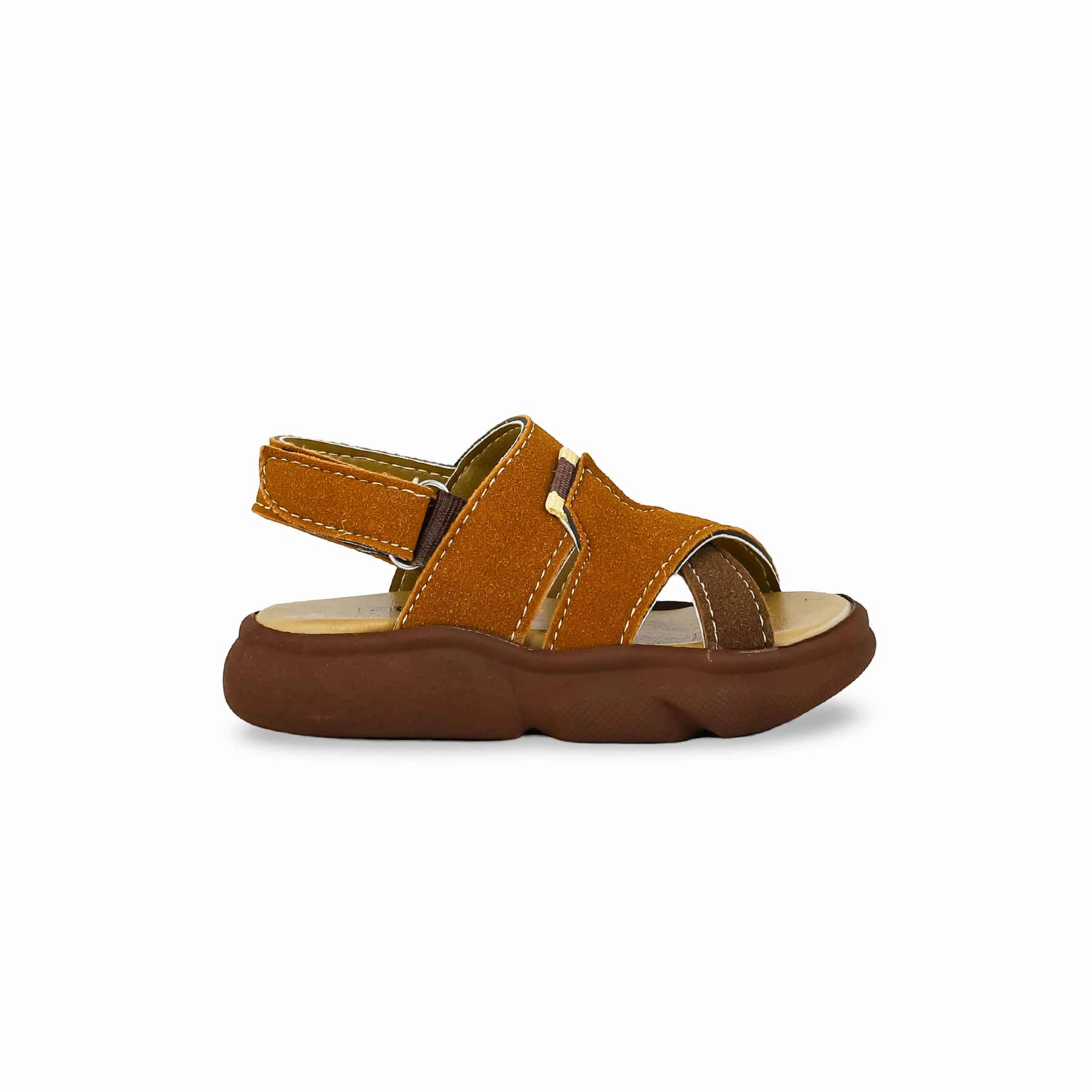 Boys Brown Casual Sandal KD4789 Qvc Sandals