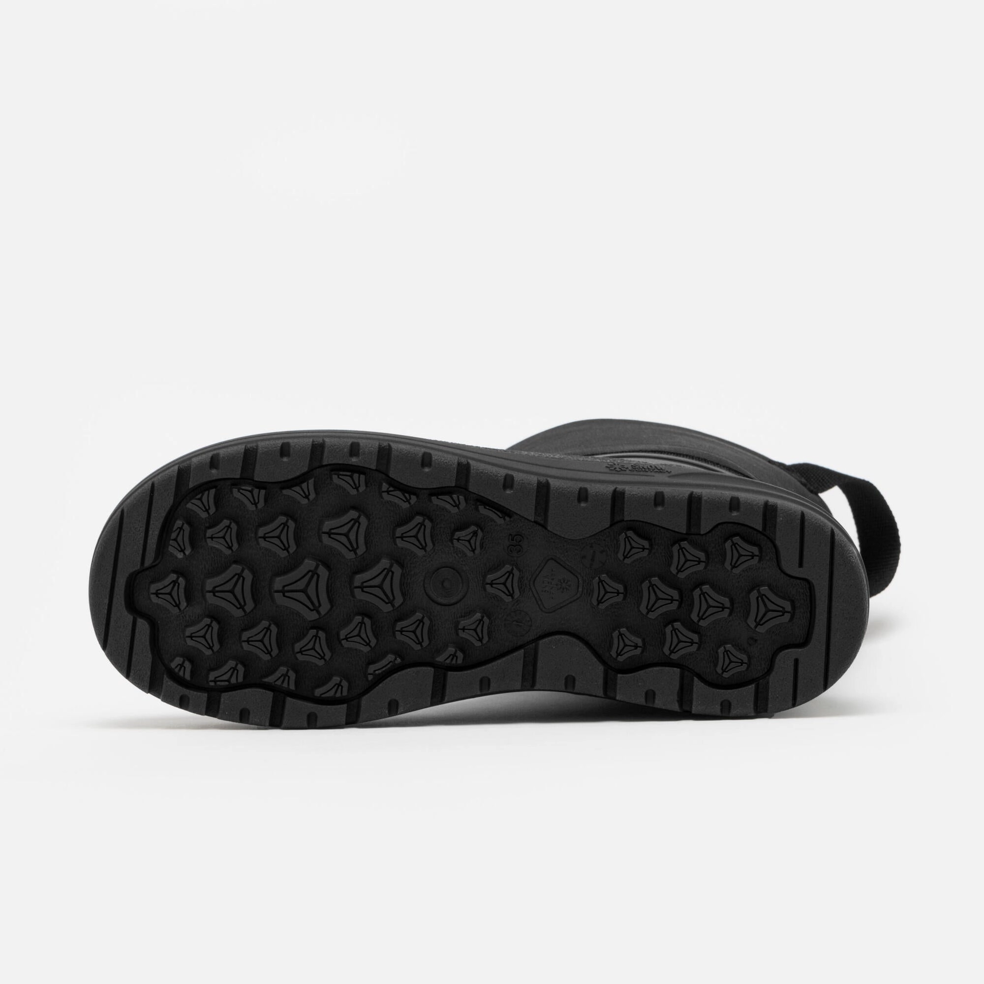 Quechua Kids' NH100 Warm Waterproof Snow Boots Equifit Boots