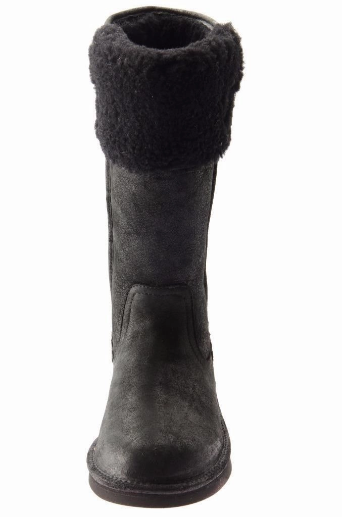 Dress Snow Boots UGG WILOWE BLACK TALL BOOTS