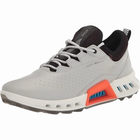 ECCO Men's Biom C4 Gore-tex Waterproof Golf Shoe, Grey Waterproof Protector For Shoes