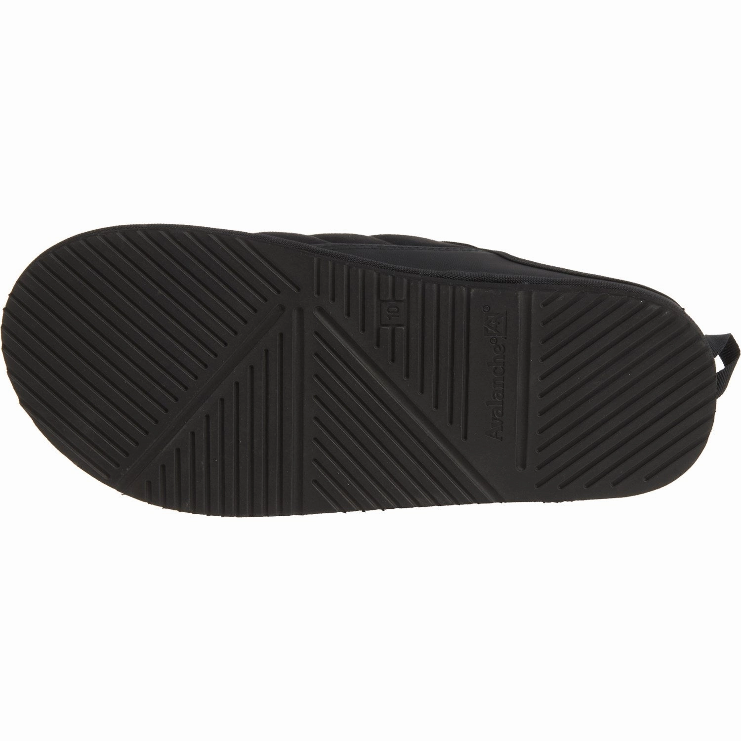 Slip On Tennis Shoes With Arch Support Avalanche Men's Water Resistant Faux Fur Fleece Lining Indoor or Outdoor Mule Slippers