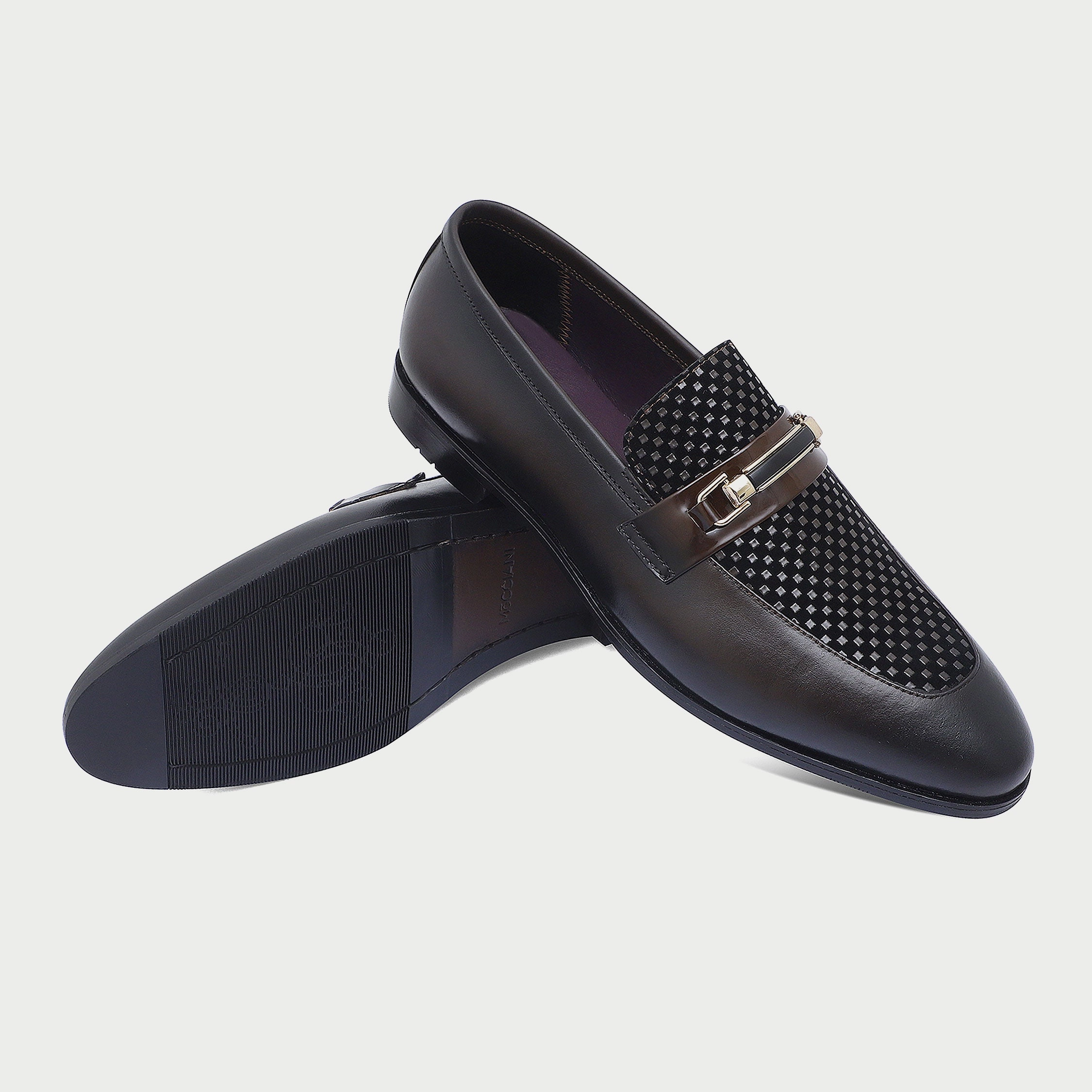 MM2038-COFFEE Slip-on Rubber Clogs