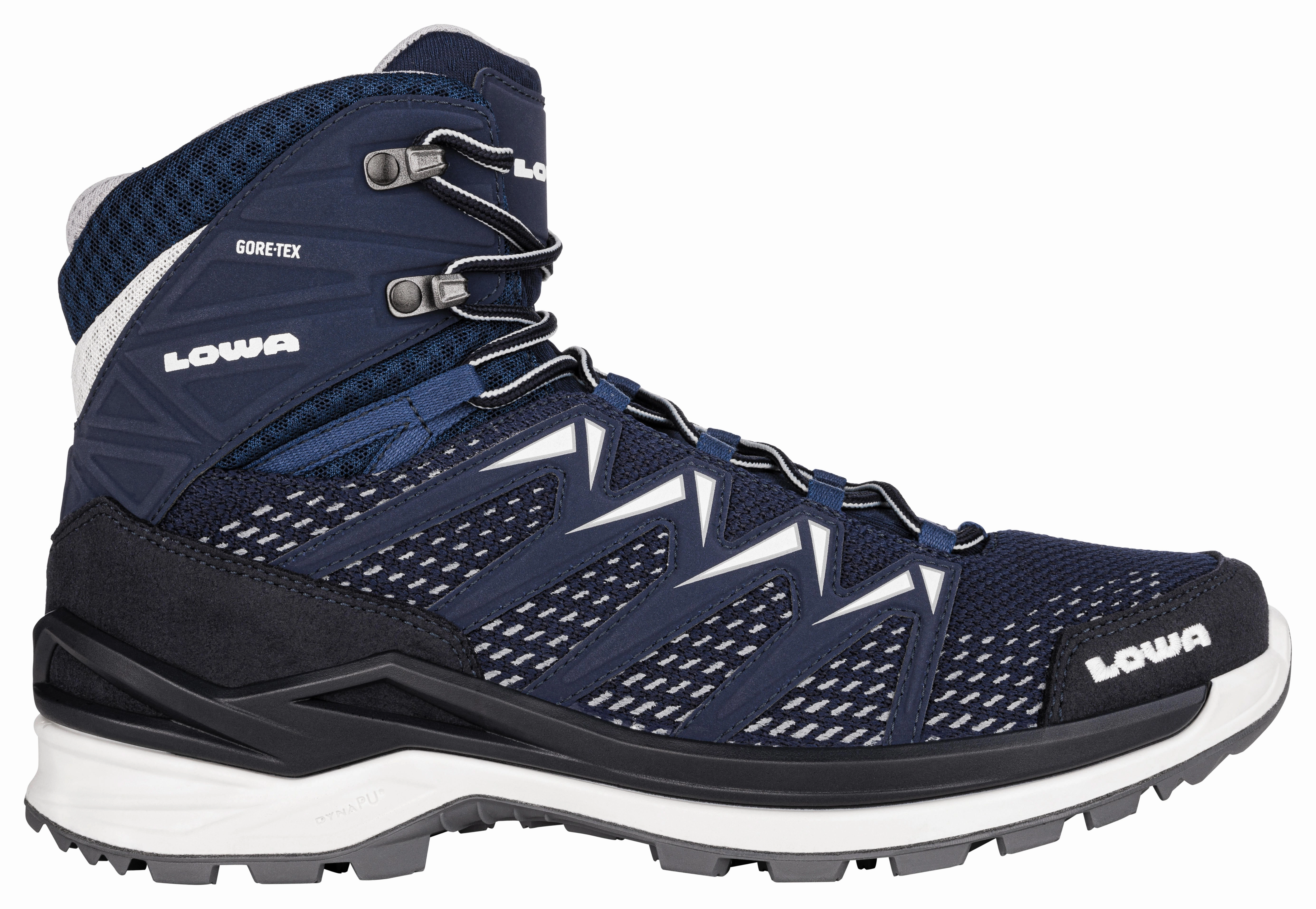 Best Hiking Backpacking Boots Lowa Men Blue INNOX PRO GTX MID