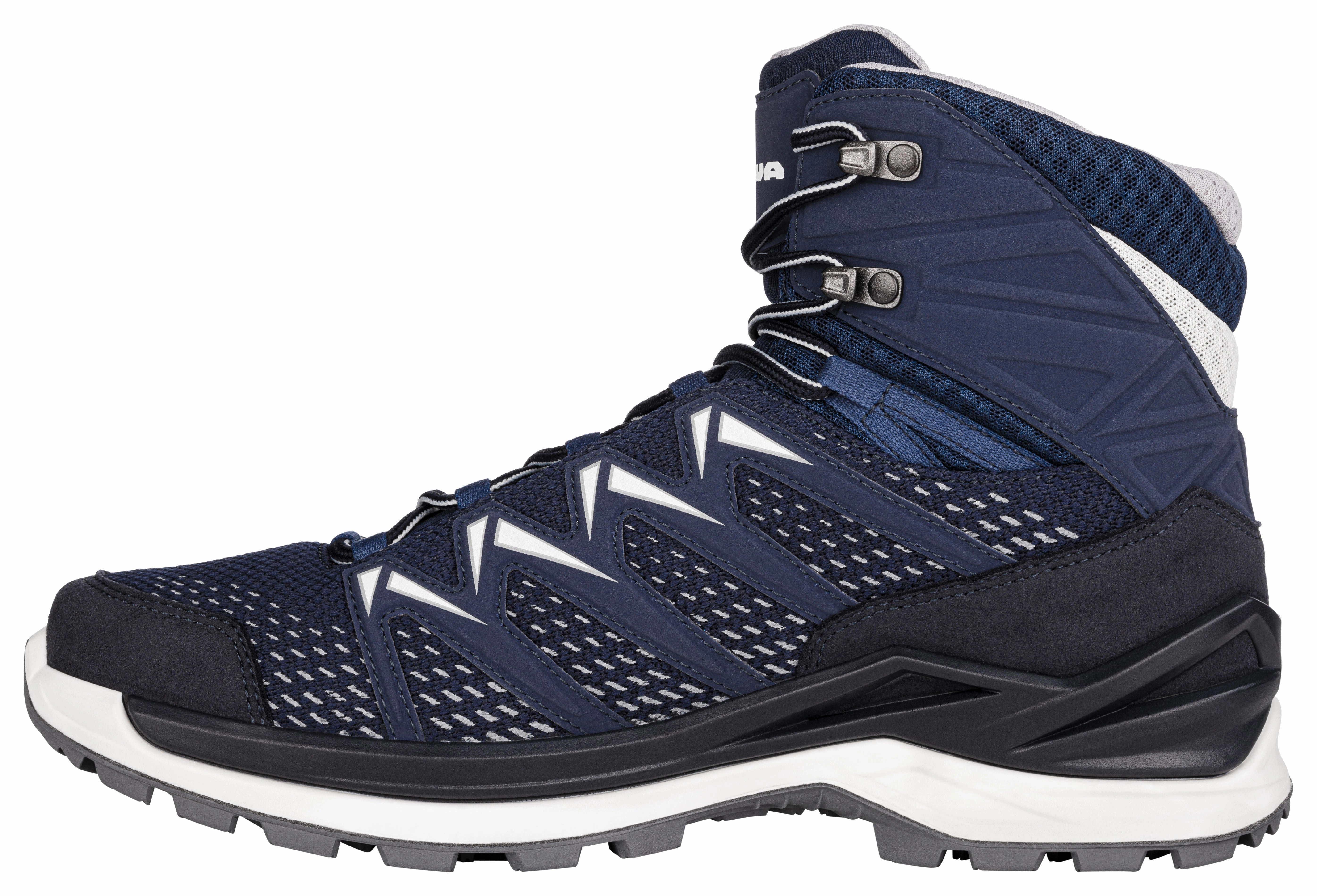 Lowa Men Blue INNOX PRO GTX MID Asolo Leather Hiking Boots