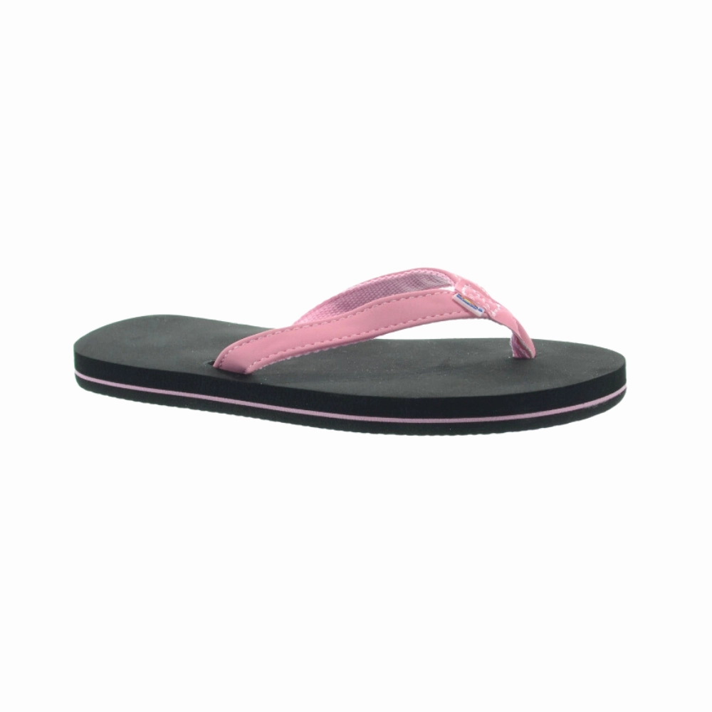 Rainbow Sandals Kid's Toddler - Grombow Pink Flipflop 101STN00-PKBK Flip Flops Rubber
