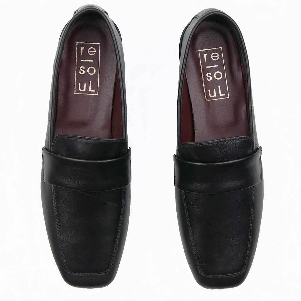 Flat Shoes With Platform re-souL Uma Loafer - Black